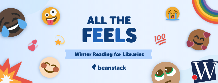 Winter Reading Challenge Beanstack Banner