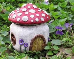 Mushroom house jar