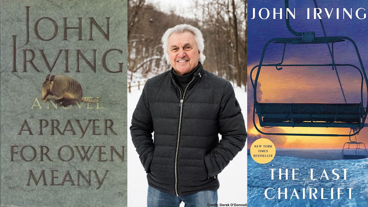 Author John Irving and his books