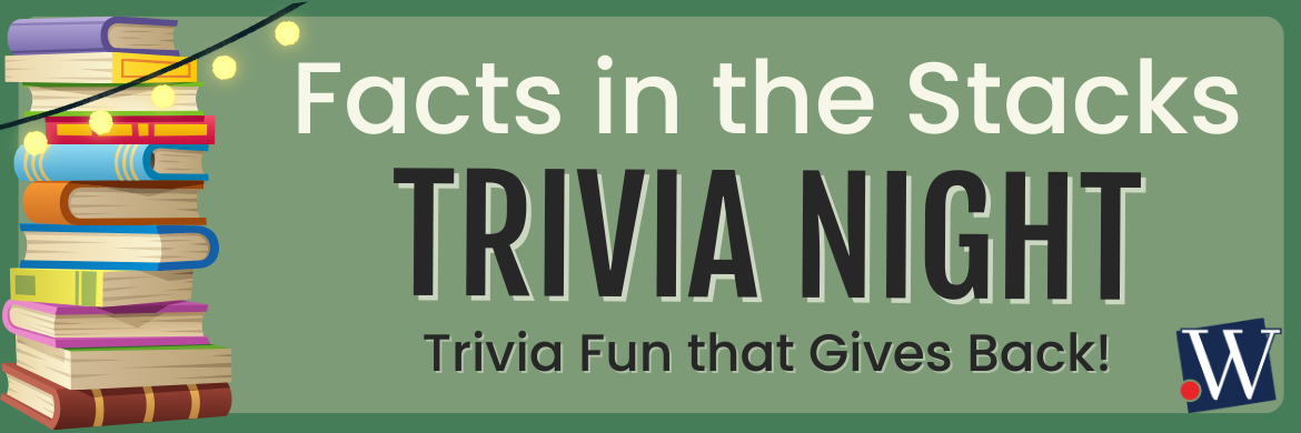 Facts in the Stacks Slide Trivia Night - Trivia Fun that Gives Back