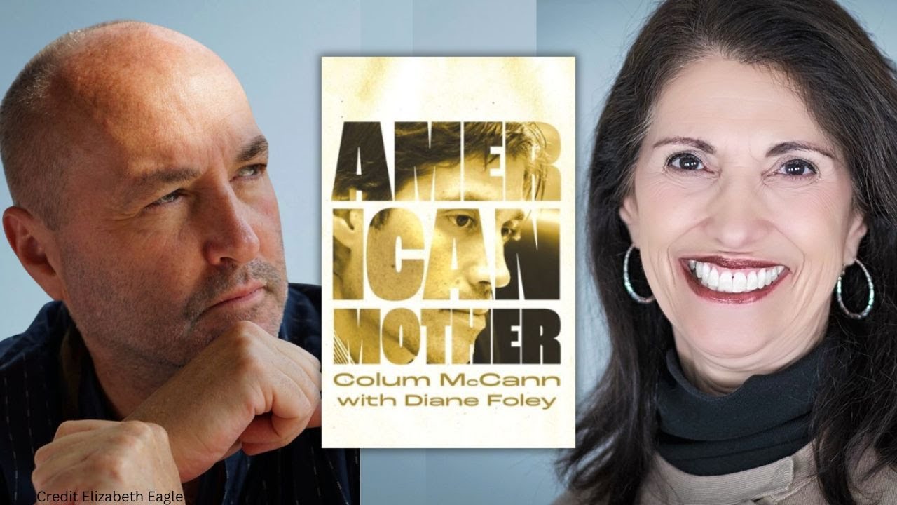 Diane Foley & Colum McCann with their book American Mother
