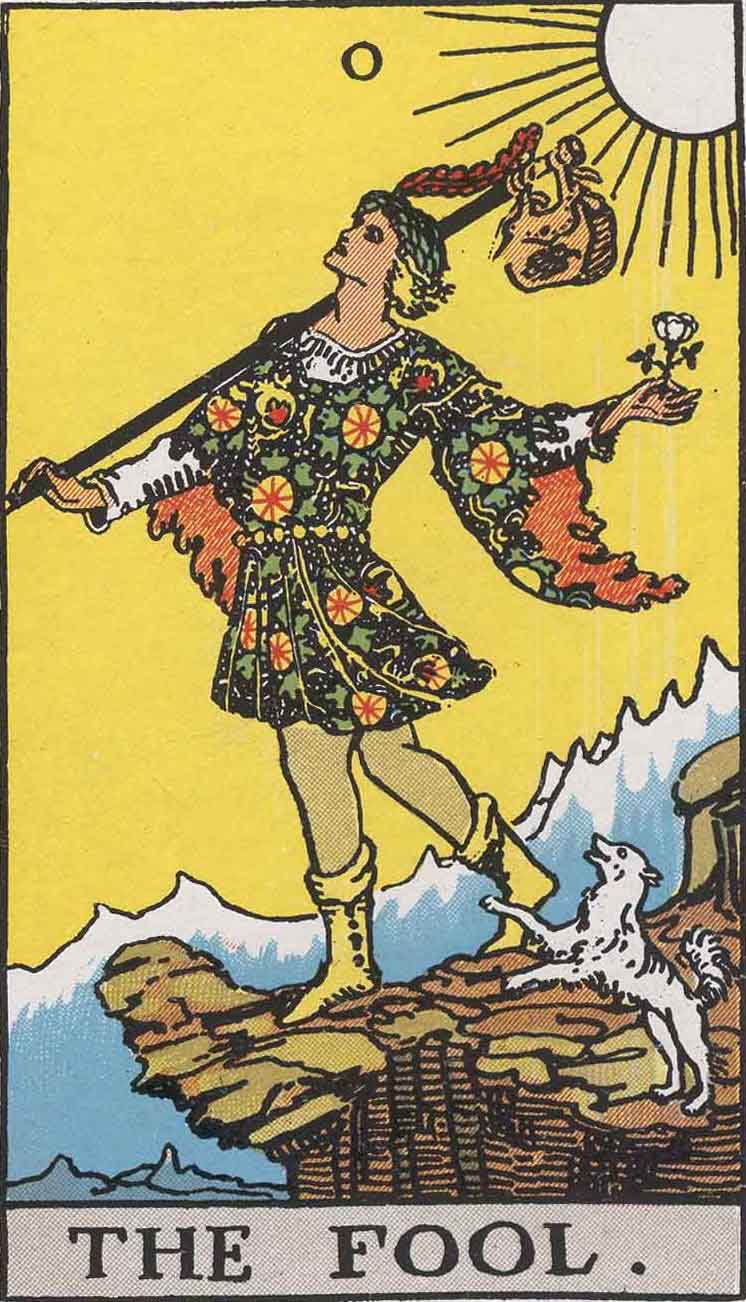 Tarot Card "The Fool" 