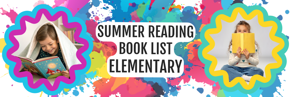 Summer Reading Book List Header Elementary