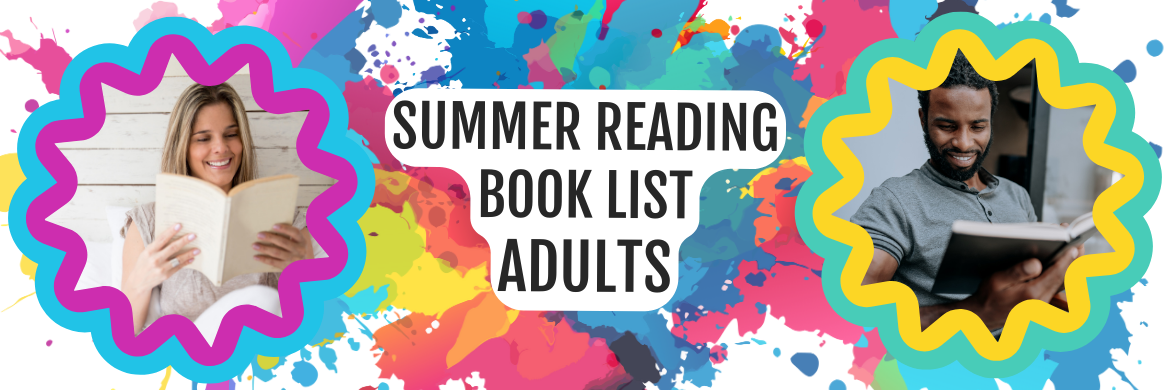 Summer Reading Book List Header Adults
