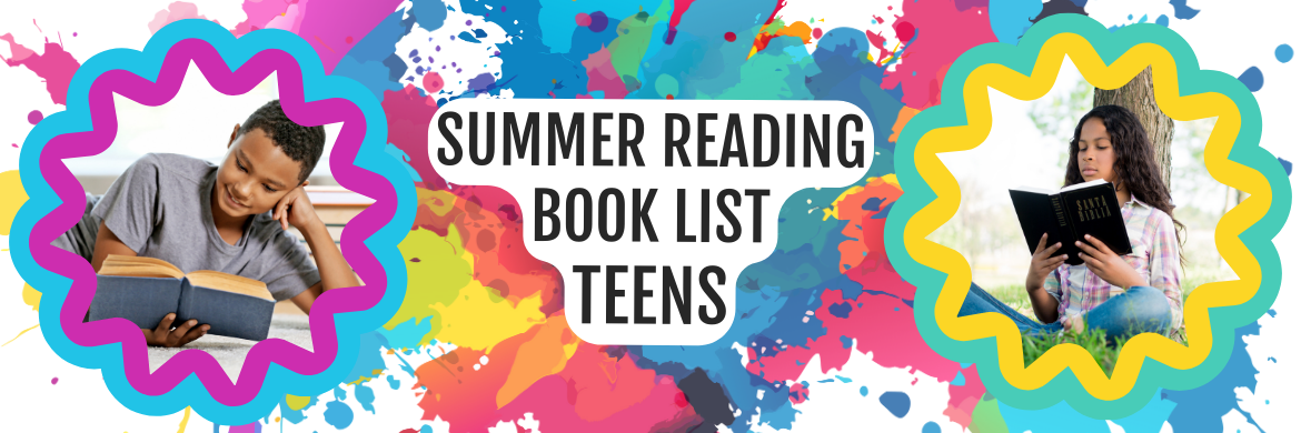 Summer Reading Book List Header Teens