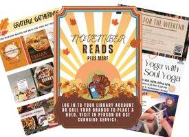 November Reads Cover pages