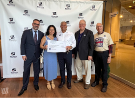 Check Photo with the Desjardins