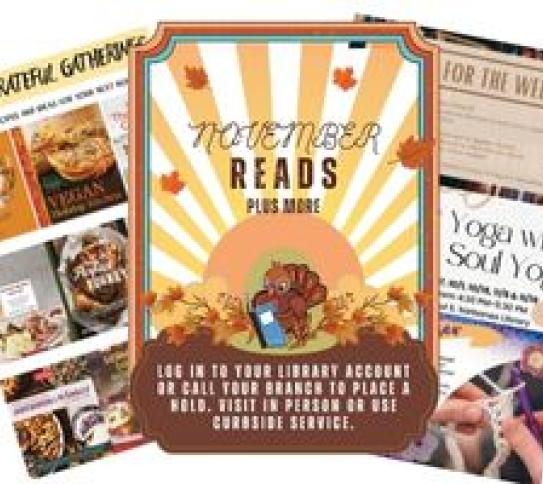 November Reads Cover pages