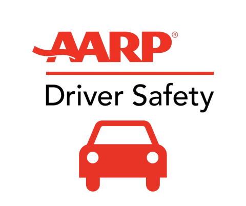 AARP logo red car