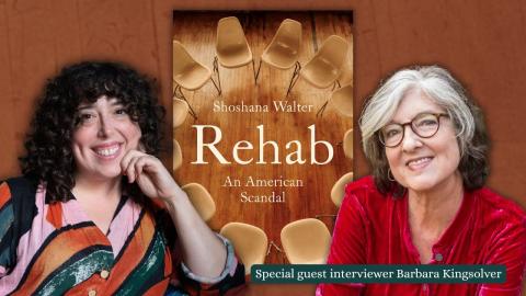 Author Shoshana Walter and her book Rehab: An American Scandal