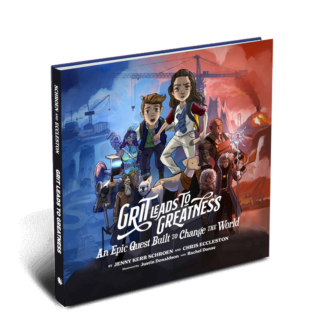 Cover of the book, Grit Leads to Greatness.