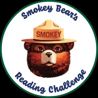 smokey bear's reading challenge logo