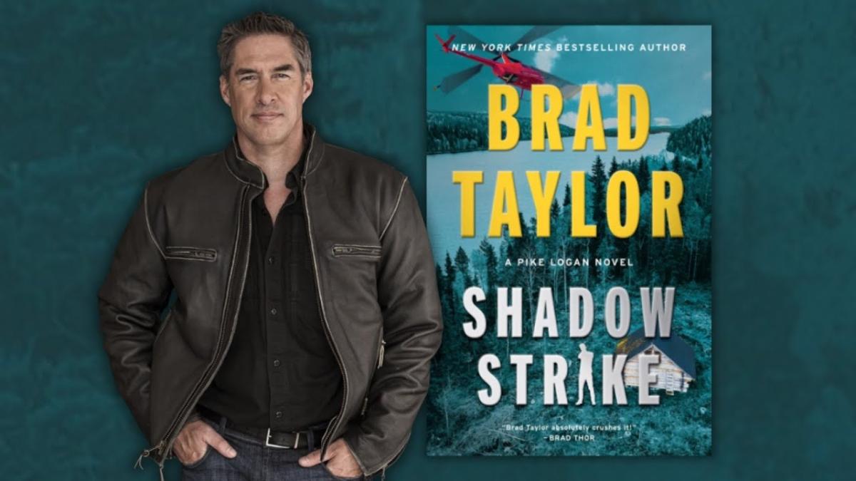 Author Brad Taylor and his book Shadow Strike