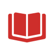 Red open book, Audio and eBooks
